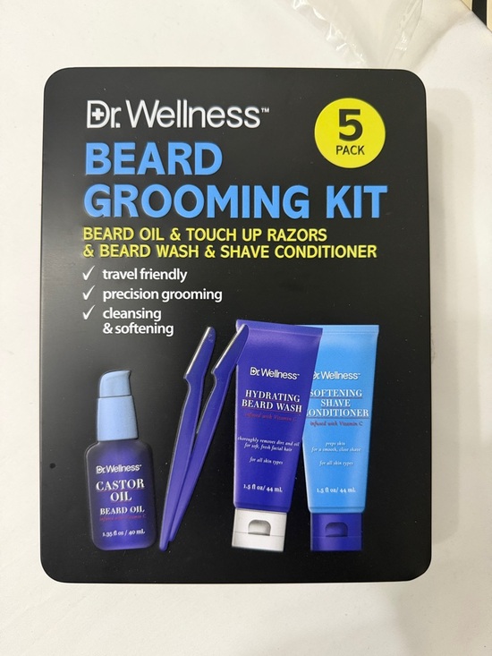 Dr wellness Other - Beard Grooming Kit - Blue (5-Pack)